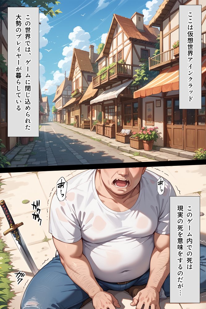 スキル絶対君主でアスナを犯し尽くす！ raw【無料同人誌】 エロ同人誌画像 002