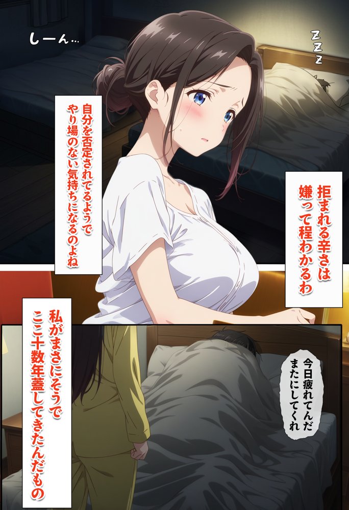 人一倍性欲の強い僕とレスのパート主婦 raw【無料同人誌】 エロ同人誌画像 015