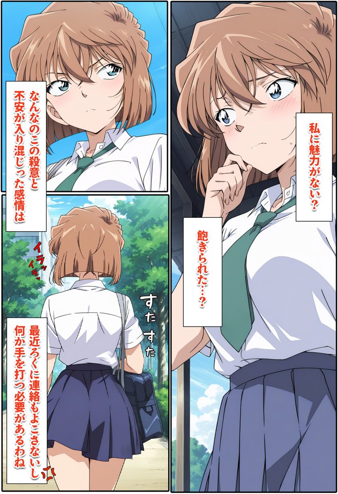 新・名探偵の三角関係2 raw【無料同人誌】 エロ同人誌画像 004