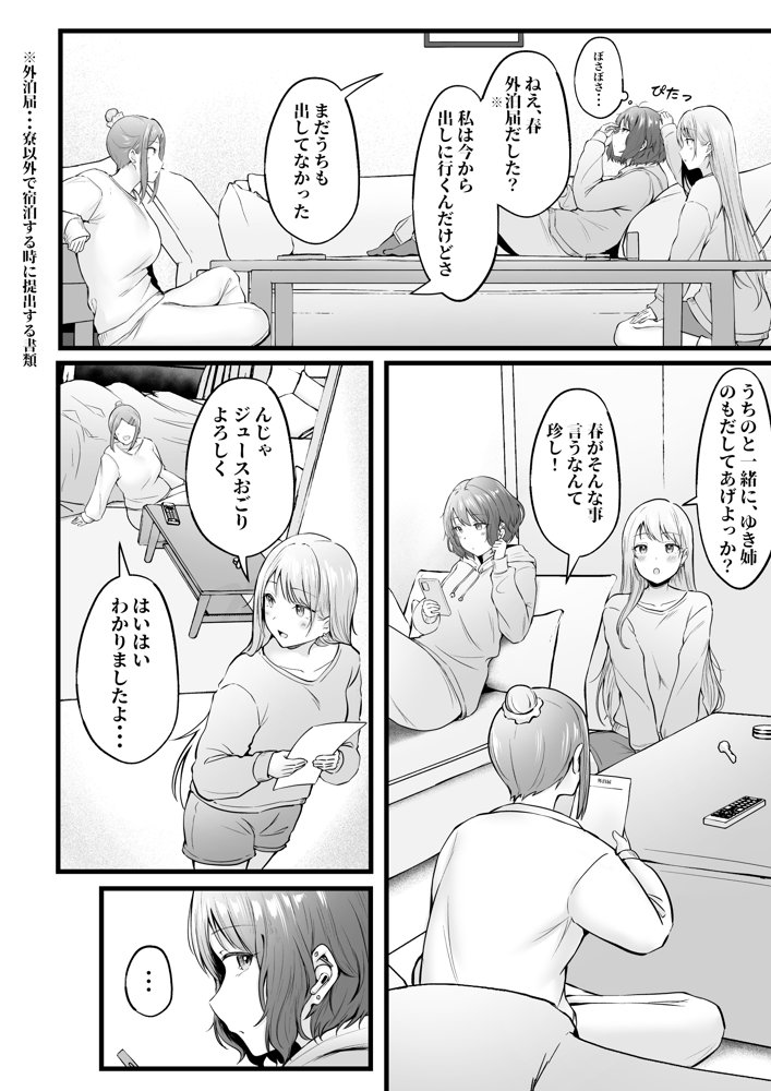 女子寮管理人の僕はギャル寮生に振り回されてます2 raw【無料同人誌】 エロ同人誌画像 002