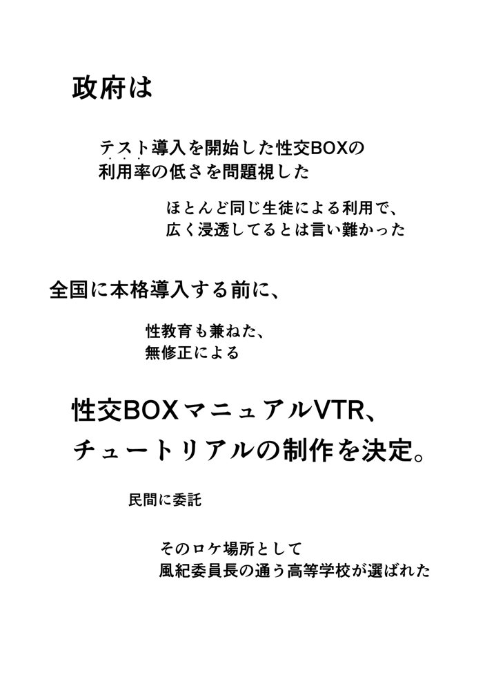 匿名性交BOX 番外編  チュートリアル上映編＆初めてのグラビア撮影編 raw【無料同人誌】 エロ同人誌画像 004